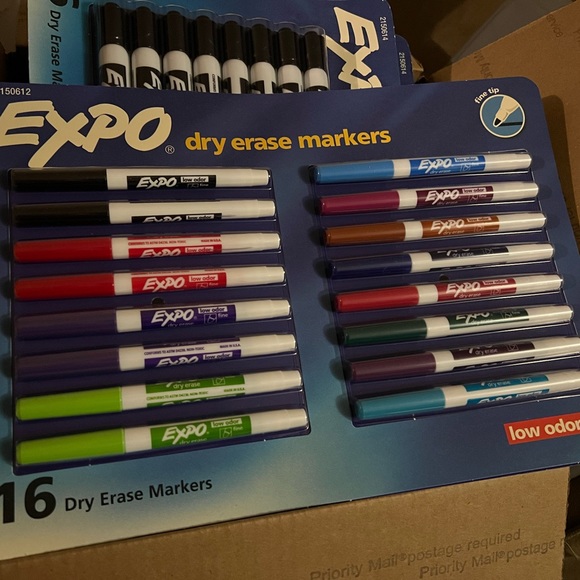 16 count expo fine tip dry erase markers - Picture 1 of 1